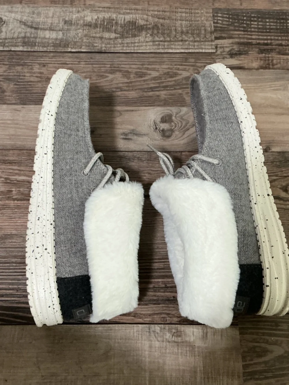 Hey Dude Britt Faux-Fur Lined Ankle Booties - 9